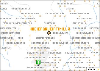 map of Hacienda Veintimilla