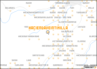 map of Hacienda Veintimilla