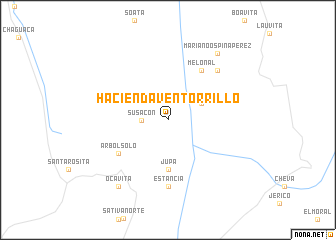 map of Hacienda Ventorrillo