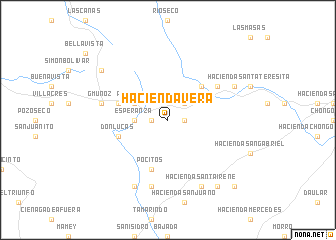 map of Hacienda Vera