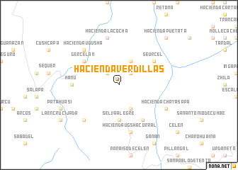 map of Hacienda Verdillas