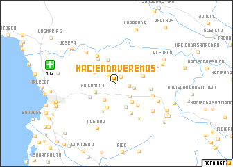 map of Hacienda Veremos