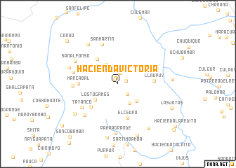 map of Hacienda Victoria