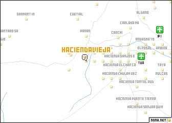 map of Hacienda Vieja