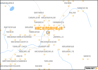 map of Hacienda Vieja