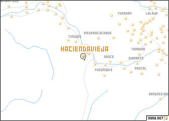 map of Hacienda Vieja