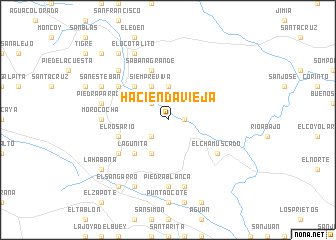 map of Hacienda Vieja