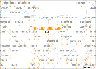 map of Hacienda Vieja