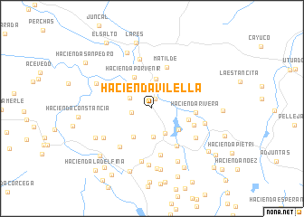 map of Hacienda Vilella