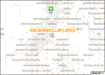 map of Hacienda Villaflores