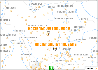 map of Hacienda Vista Alegre