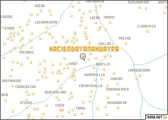 map of Hacienda Yanahuayra