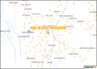 map of Hacienda Yanasara