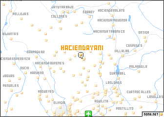 map of Hacienda Yani