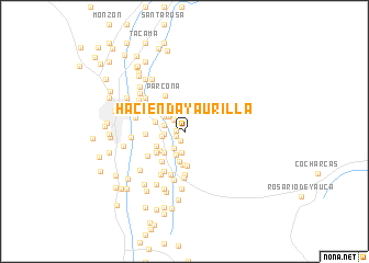 map of Hacienda Yaurilla