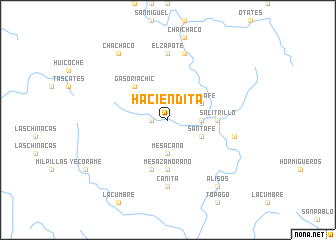map of Haciendita