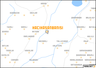 map of Hacıhasanbanısı