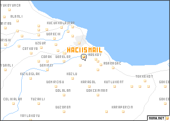 map of Hacıismail