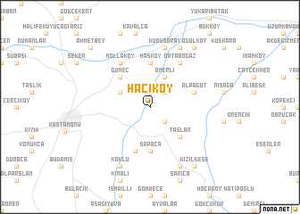 map of Hacıköy