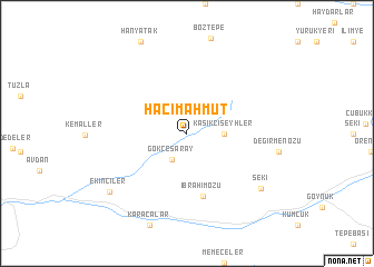 map of Hacımahmut