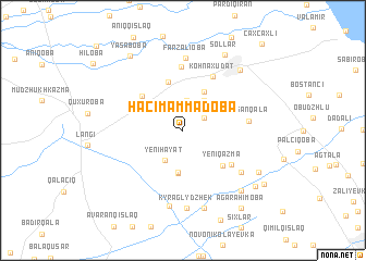 map of Hacımǝmmǝdoba