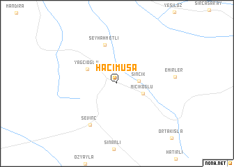 map of Hacımusa