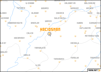 map of Hacıosman