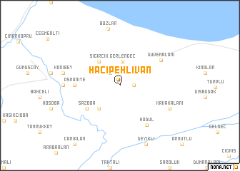 map of Hacıpehlivan