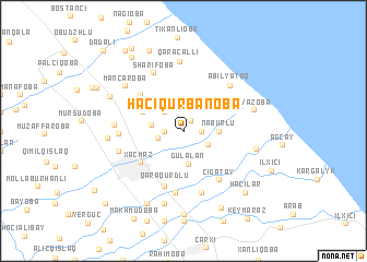 map of Hacıqurbanoba