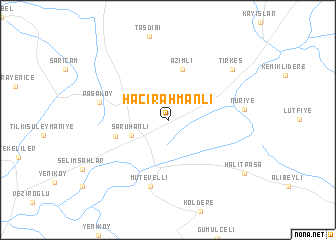 map of Hacırahmanlı