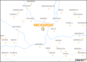 map of Hacısungur