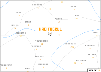 map of Hacıtuğrul