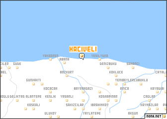 map of Hacıveli