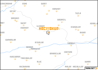 map of Hacıyakup