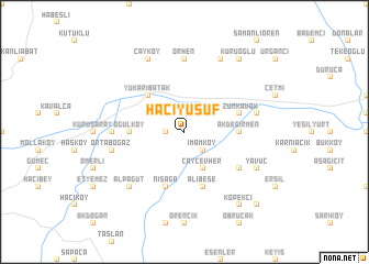 map of Hacıyusuf