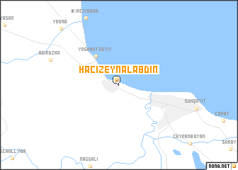 map of Hacı Zeynalabdin