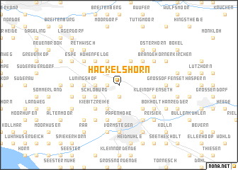 map of Hackelshörn