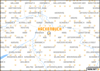 map of Hackenbuch