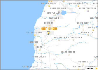 map of Hackham
