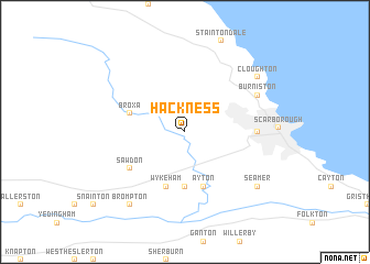 map of Hackness