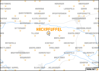 map of Hackpfüffel