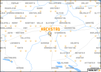 map of Hackstad