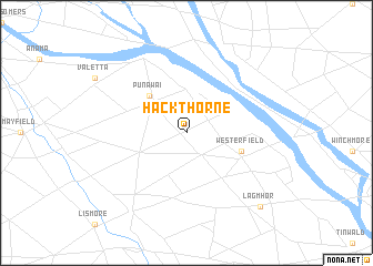 map of Hackthorne