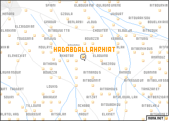 map of Had Abdallah Rhiat