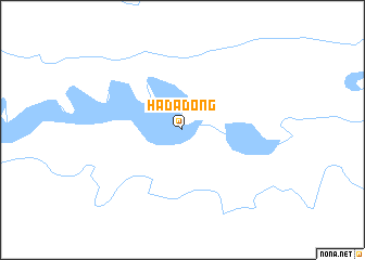 map of Hadadong