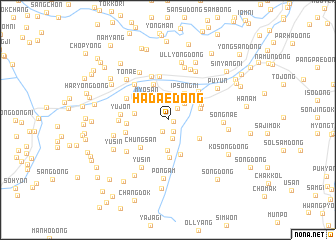 map of Hadae-dong