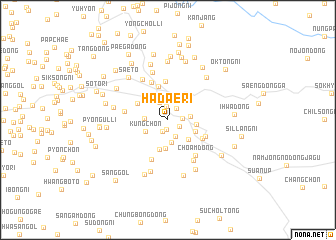 map of Hadae-ri