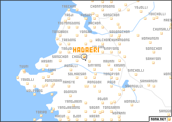 map of Hadae-ri