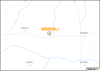 map of Hadagali
