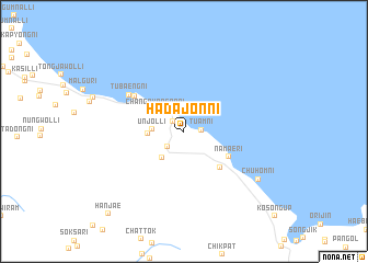 map of Hadajŏn-ni